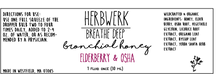 Load image into Gallery viewer, Breathe Deep: Elderberry & Osha Bronchial Honey